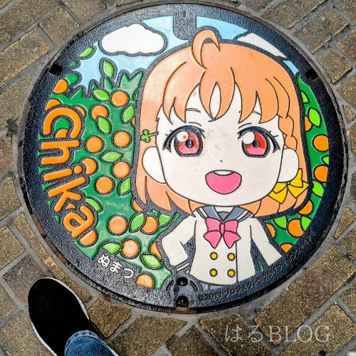 ラブライブマンホール チカ