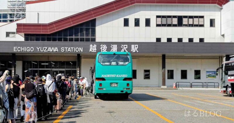 フジロックフェスティバル2025　越後湯沢駅シャトルバス
