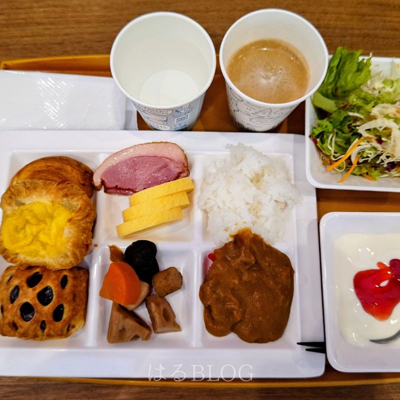 スーパーホテル浜松朝食バイキング