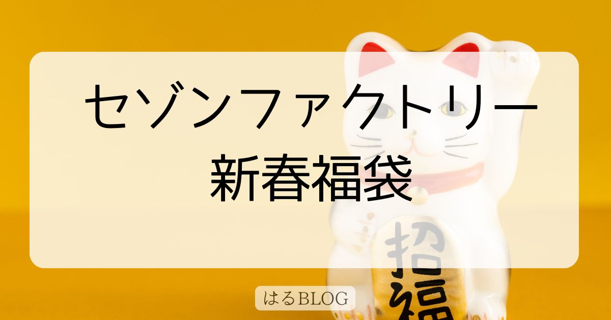 セゾンファクトリー新春福袋