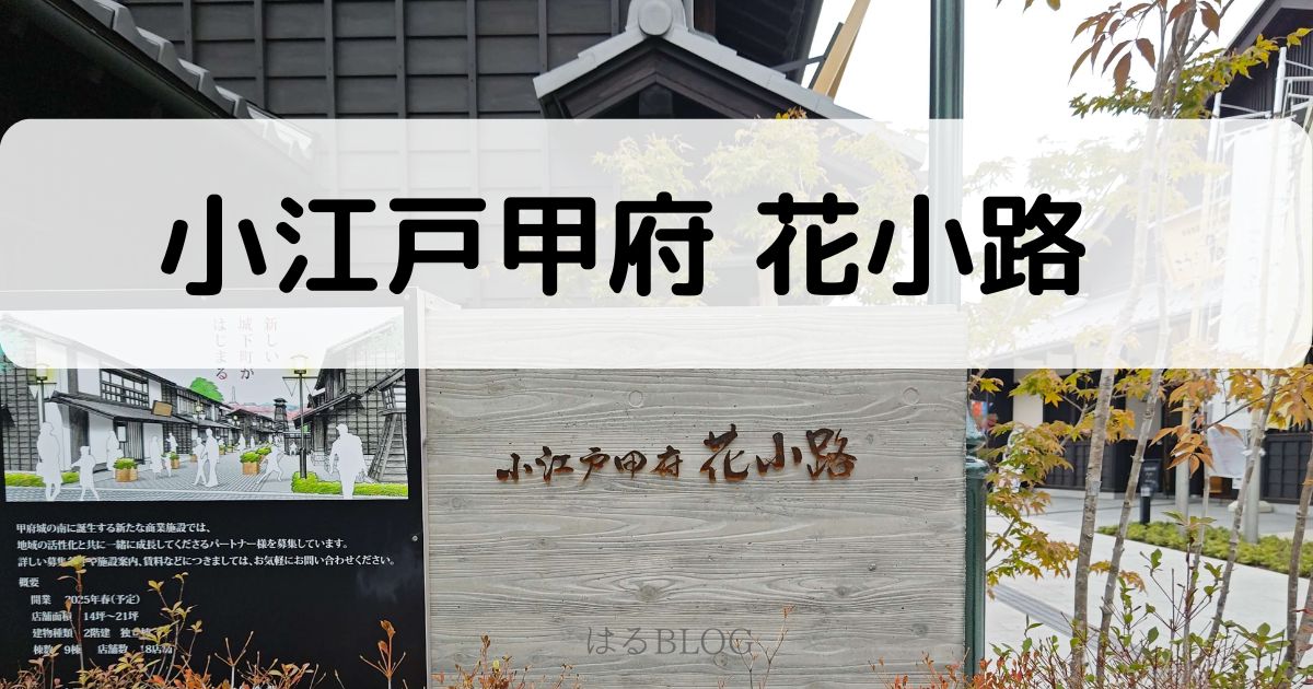 小江戸甲府 花小路