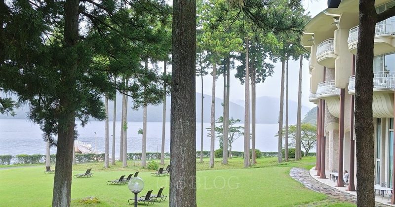 ザ・プリンス箱根芦ノ湖からの風景